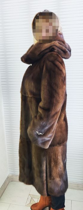 Шикарная норковая шуба.