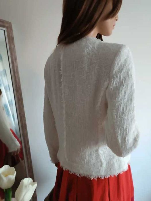 Żakiet tweed premium elegant classy luxury