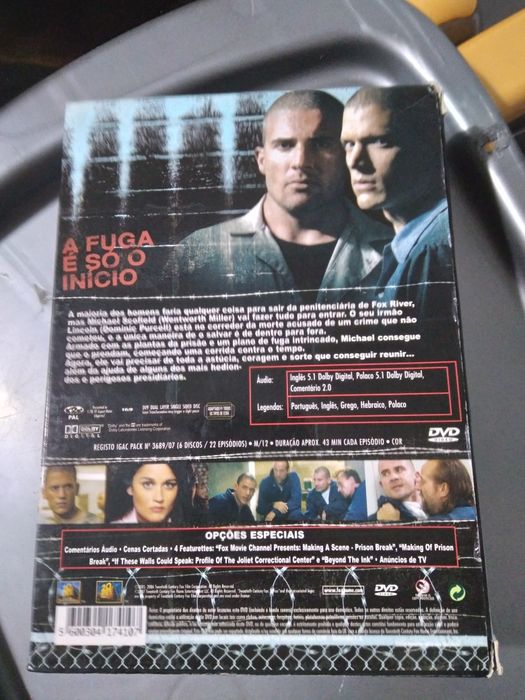 DVDs série TV novos