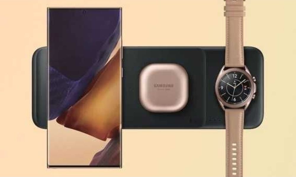 Carregador Wireless samsung trio