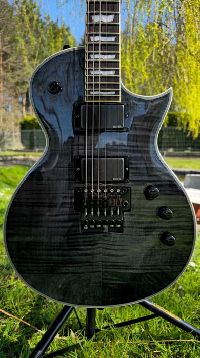 Gitara elektryczna ESP LTD EC-1001 Floyd Rose EMG See Thru Black