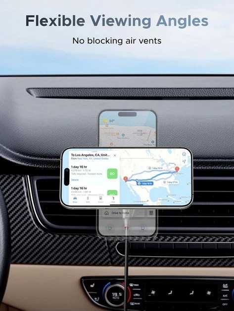 Автомобільний зарядний пристрій UGREEN W758 MagFlow 25 Вт, MagSafe Qi2.2 Apple Iphone