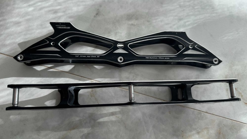 Chassi patinagem velocidade Powerslide 3*125mm