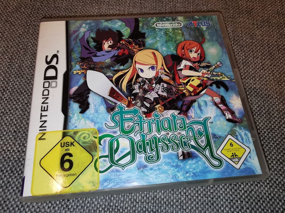 Etrian Odyssey DS Nintendo gra ANG (komplet) RZADKOŚĆ na rynku