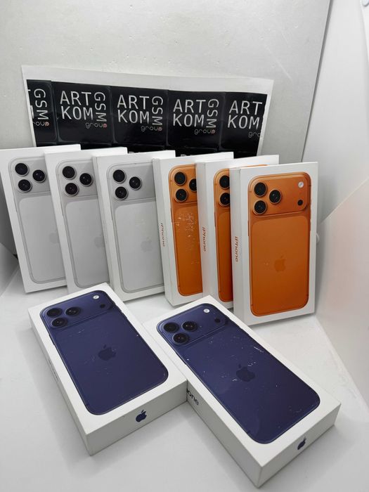 NAJTANIEJ od ARTKOM NOWY iPhone 17 Pro Max 256GB Kolory 5000zł HIT!