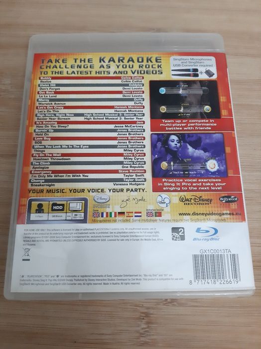 Jogo PS3  singit Pop Hits