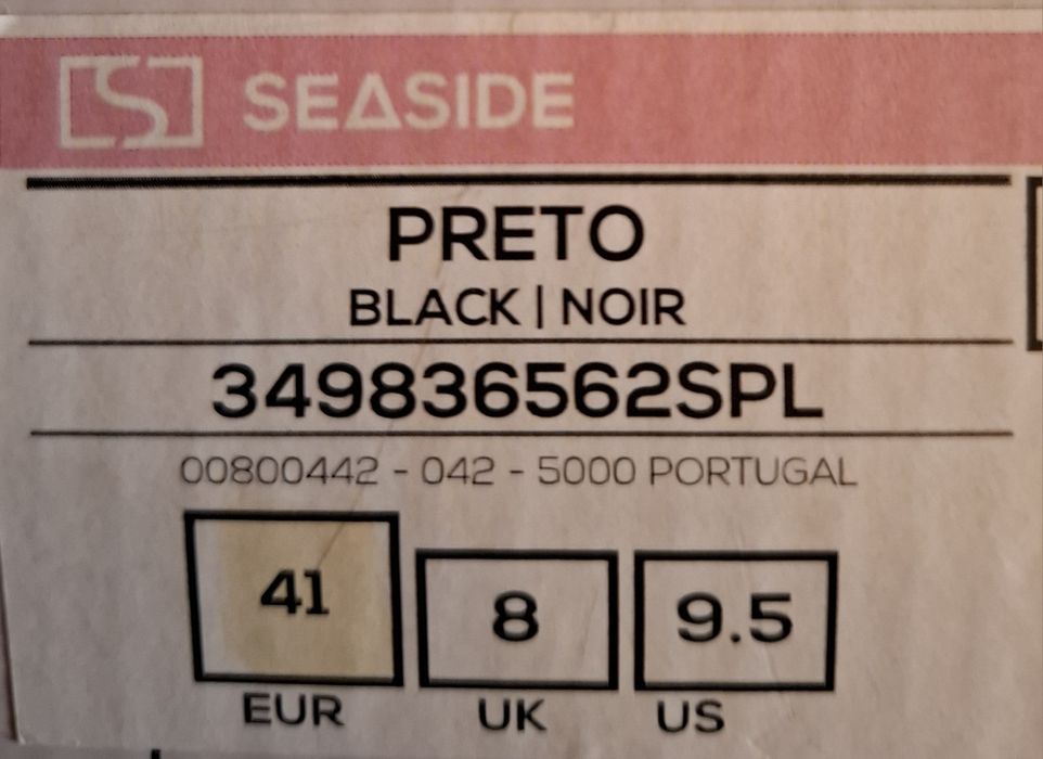 Botas Seaside pretas