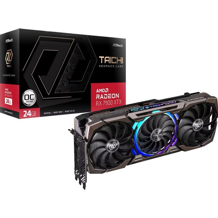 Gráfica ASRock Radeon RX 7900 XTX Taichi  OC 24GB GDDR6