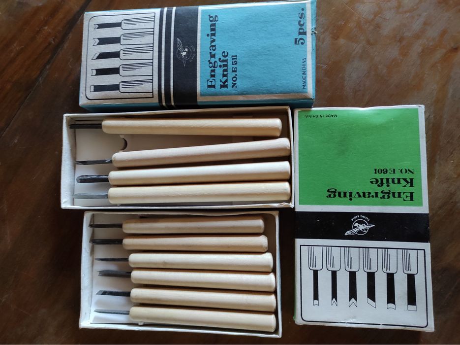 Noże do grawerowania Flying Eagle PRL