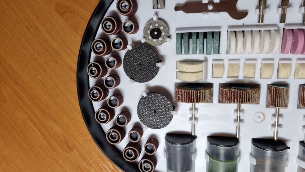 Набор насадок для гравера Dnipro-M (276 шт.)