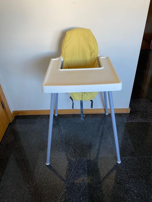 Cadeira refeição ikea + almofada