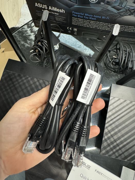 AiMesh AC1900 WiFi System (RT-AC67U 2 Pack) dwa routery