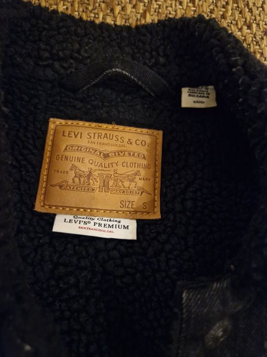 Casaco Levi's Sherpa Preto