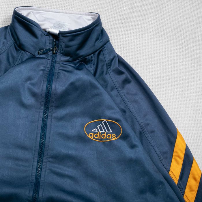 Adidas y2k trackjacket bluza dresowa L duże logo