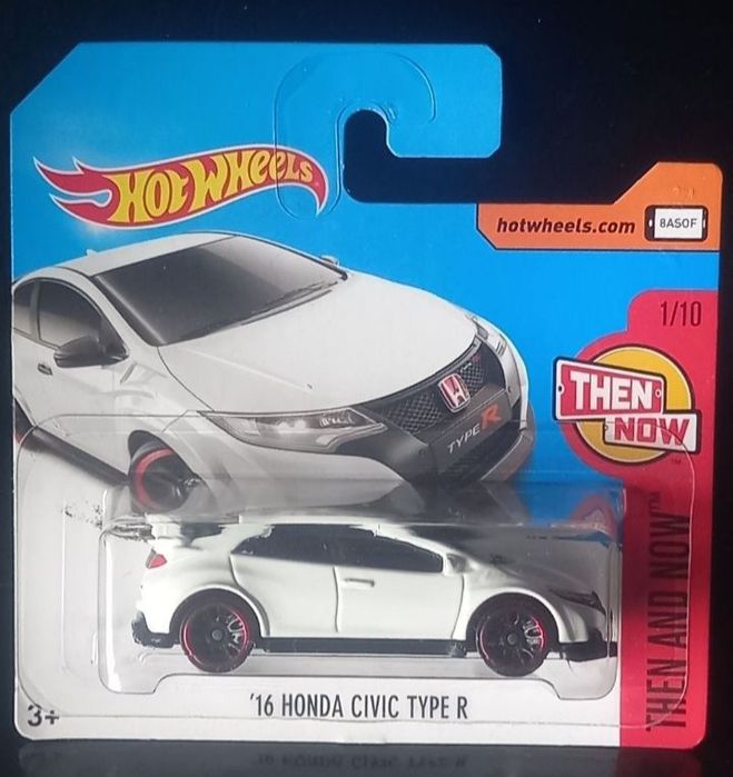 16 honda civic type r hot wheels