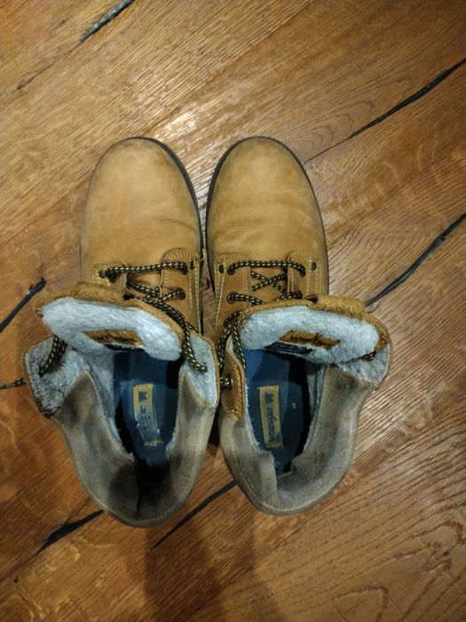 Wrangler trapery żółte zimowe