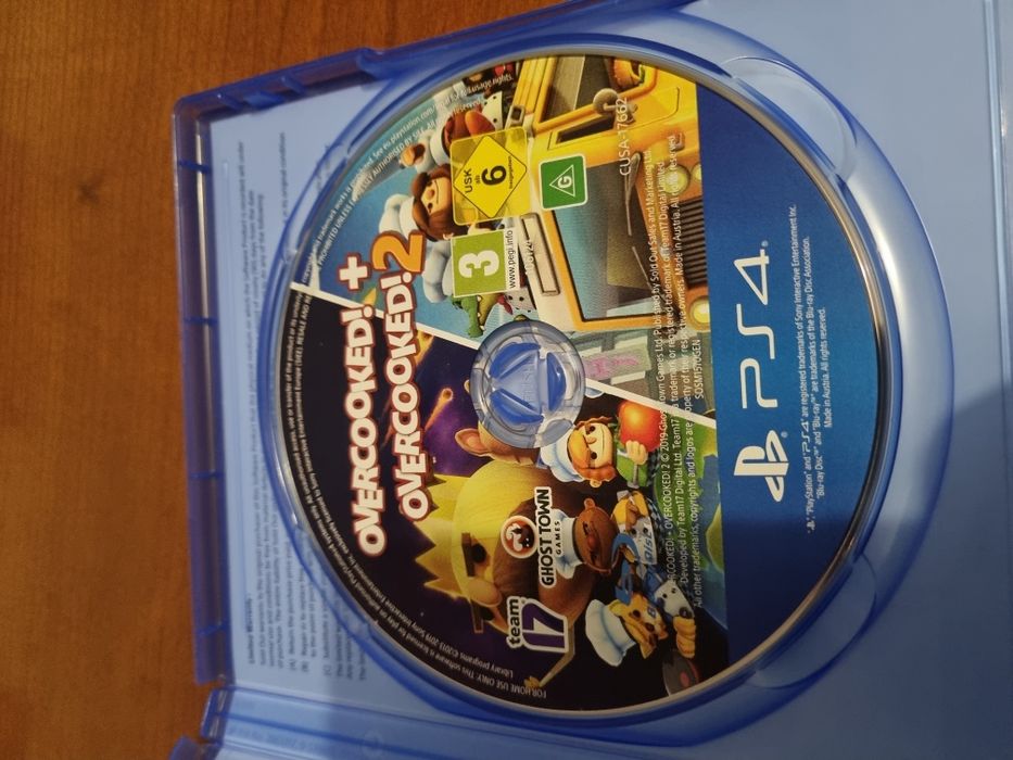 Jogo ps4 overcooked + overcooked 2