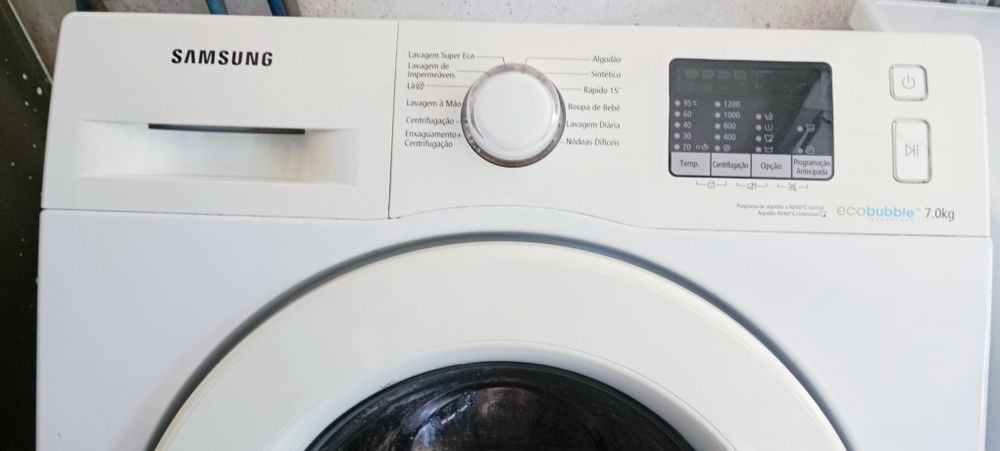 Máquina lavar roupa Samsung