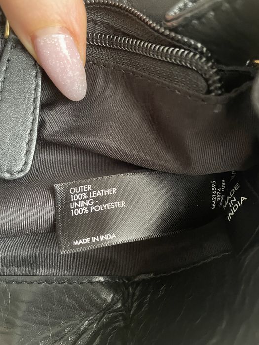 Сумка з натуральної шкіри Jasper Conran