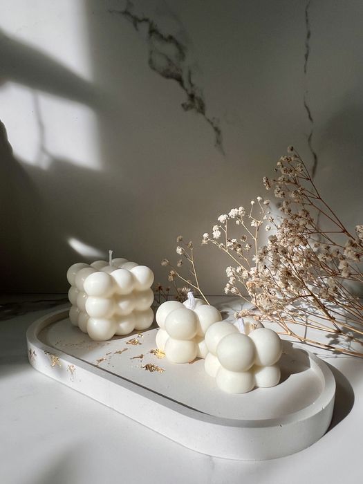 Świeczki sojowe -podziękowania dla gości