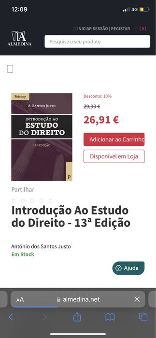 Livro de introdução ao Estudo do direito
