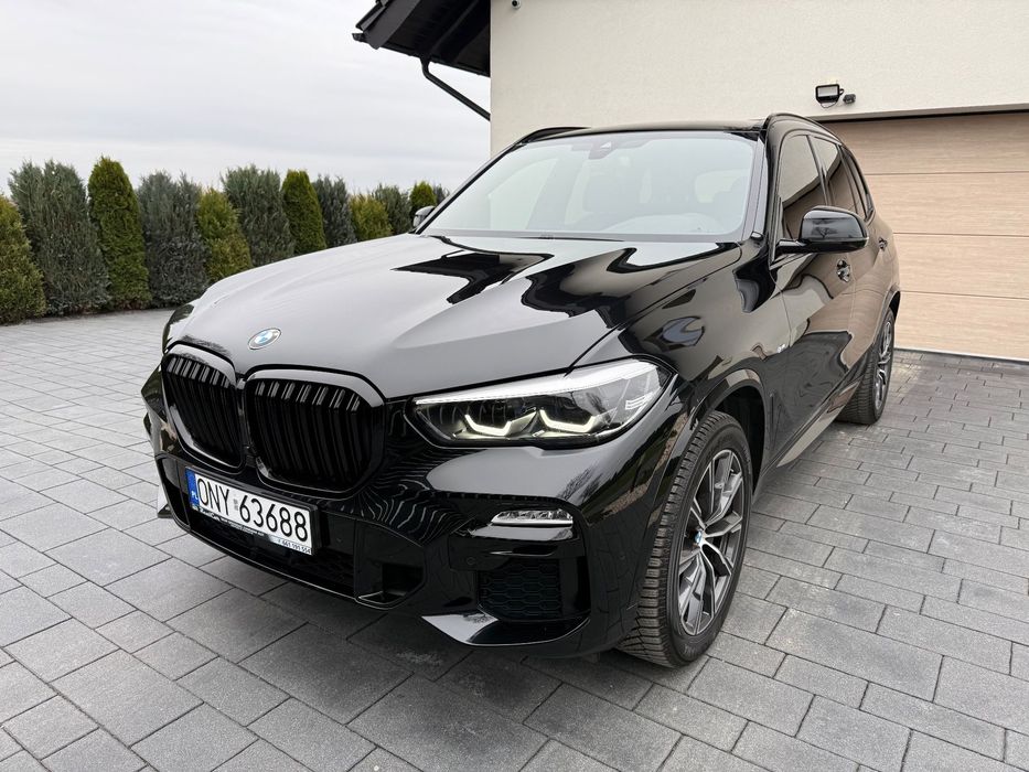 BMW X5 Mild Hybrid M-Pakiet 3.0d 286KM X-Drive FullLed Kamera Nawigacja Alu20