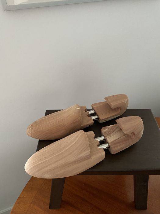 ZARA HOME drewniane prawidła do butów 43/44 prawidło shoe trees