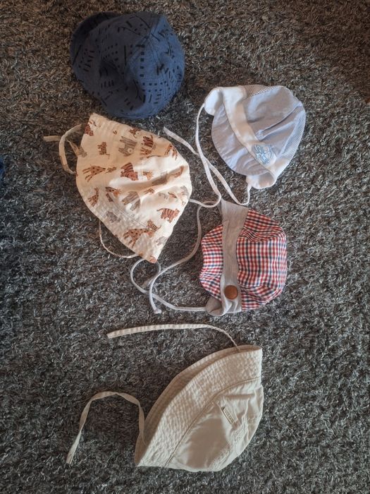 5 czapeczek na lato chłopiec