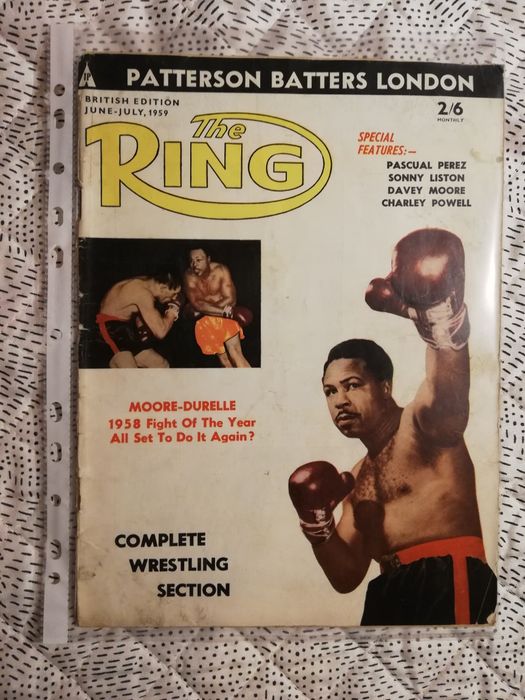 Várias revistas "The Ring" dos anos 50 e 60 (portes grátis)