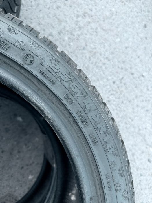255 40 18 Dunlop SP WinterSport 4D 85% 2024 Шини Зима