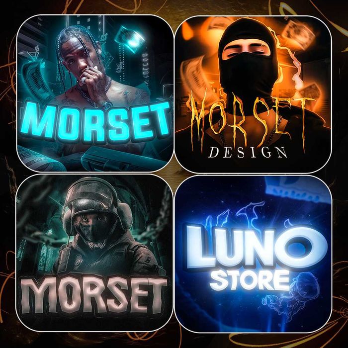 Аватарки, прев'ю, шапки, кнопки Twitch дизайн на замовлення