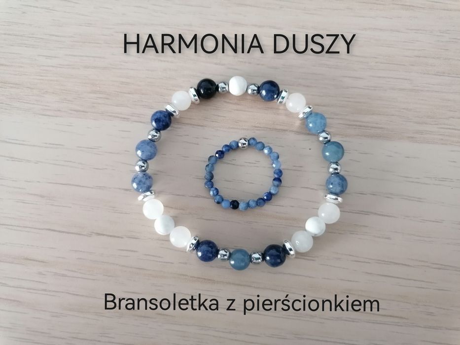 Bransoletka z pierścionkiem harmonia duszy