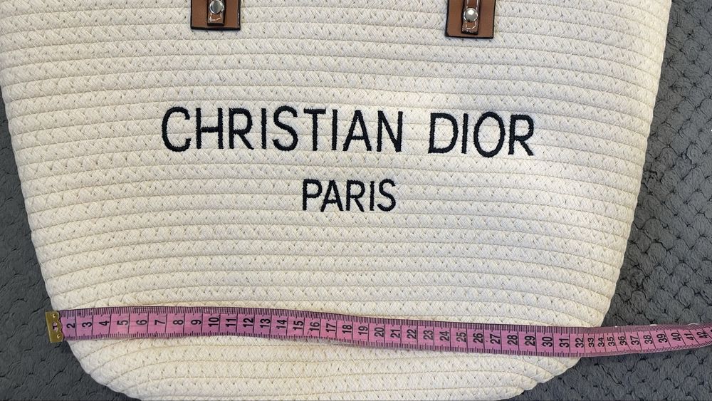 Новая пляжная сумка Dior