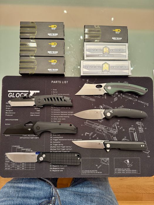 Facas/ navalhas campismo Bestech Knives