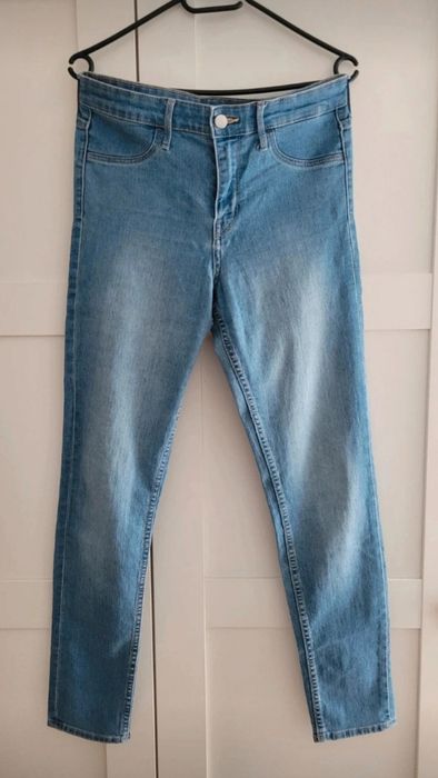 Jeansy skinny rurki damskie rozm. 38