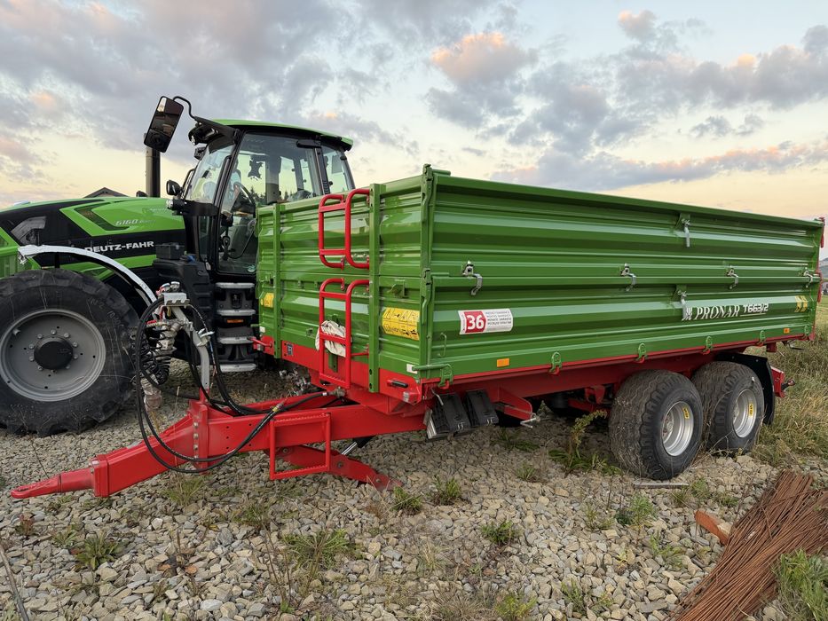 Przyczepa  PRONAR  T663/2 tandem 7t