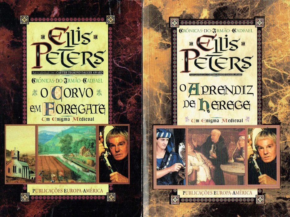 9757  Livros de Ellis Peters 2  Publicações Europa-América