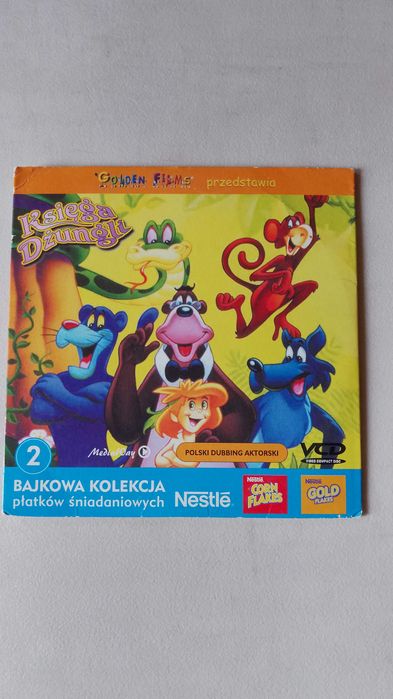 "Księga dżungli" bajka na płycie VCD