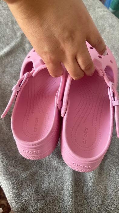 Crocs mary крокси на платформі M7W9 Crocs