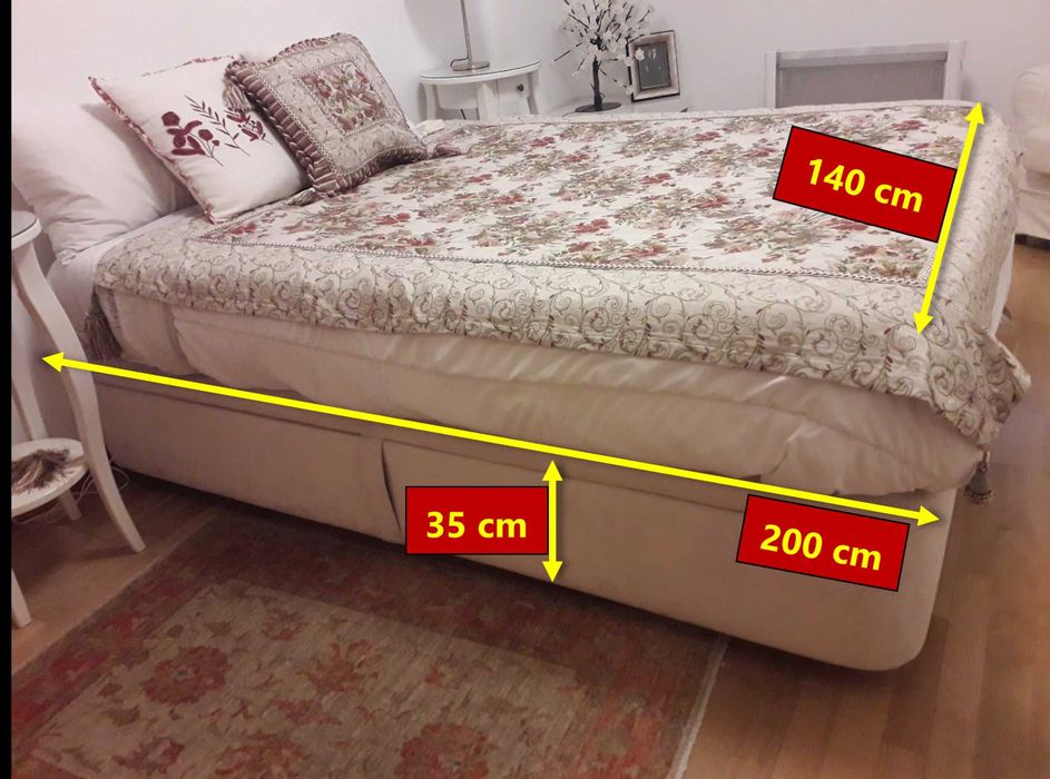 Cama de Casal tipo TJÅLLE