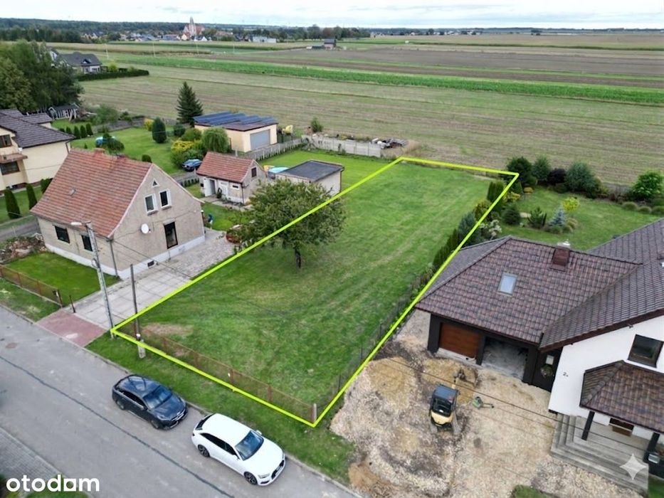 Działka budowlana 808 m² | Blisko lasu, Gliwic i Zabrza| Media - Widok 2