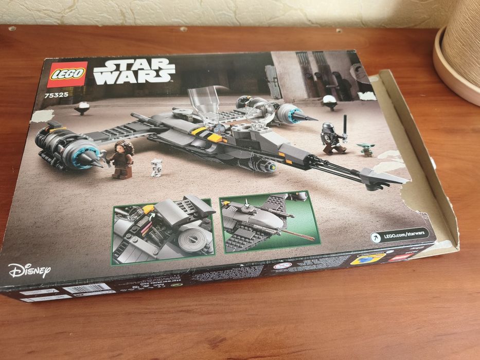 Конструктор LEGO Star Wars Мандалорський зоряний винищувач N-1 412 деталей (75325)