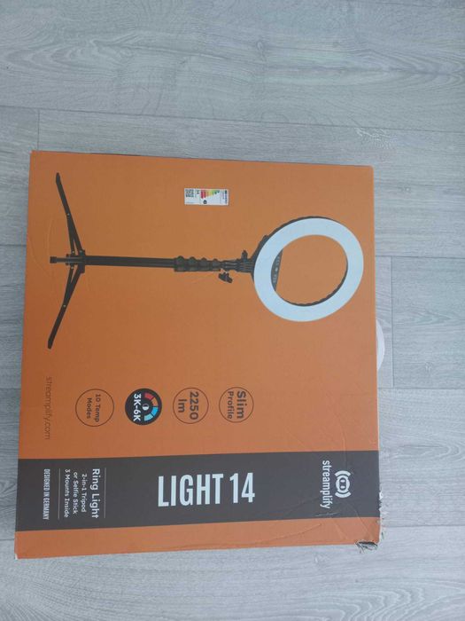 Ring Light Streamplify Light 14 com CRI ≥90