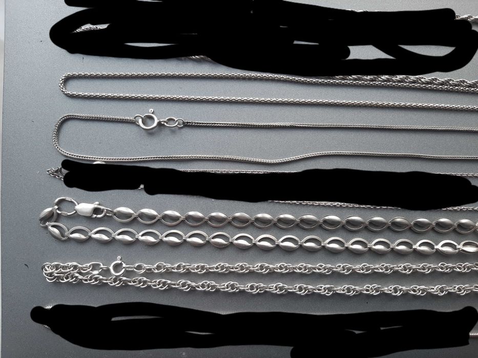 Цепочка, ланцюг, срібло. Б/у