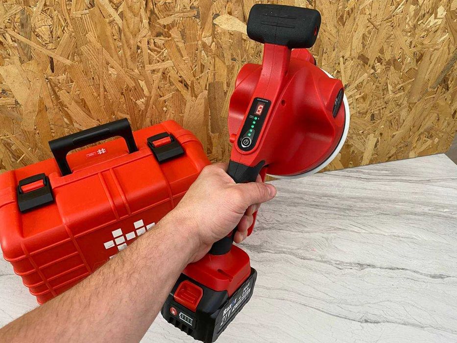 165 мм Вібраційна Присоска Shijing 9392 + Акб 4.0Ah с Регулюванням