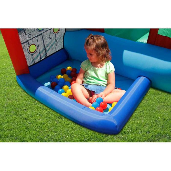 Dmuchany zamek DOMEK trampolina HappyHop dmuchawa