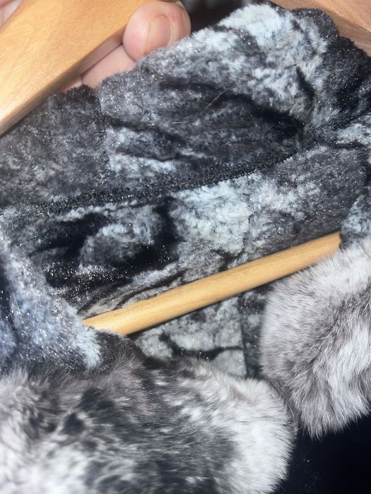 Шкіряна дублянка хутро нова розмір L