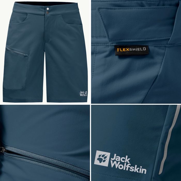 Spodenki Szorty Turystyczne Jack Wolfskin 50 L  Nowe