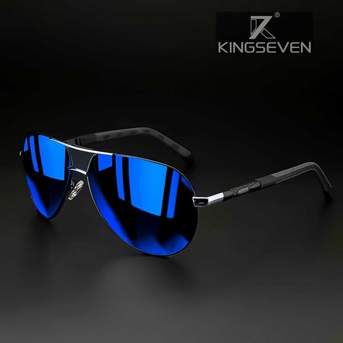 Okulary przeciwsłoneczne Polaryzacyjne HD Aviator. Sportowe. Pilotki.