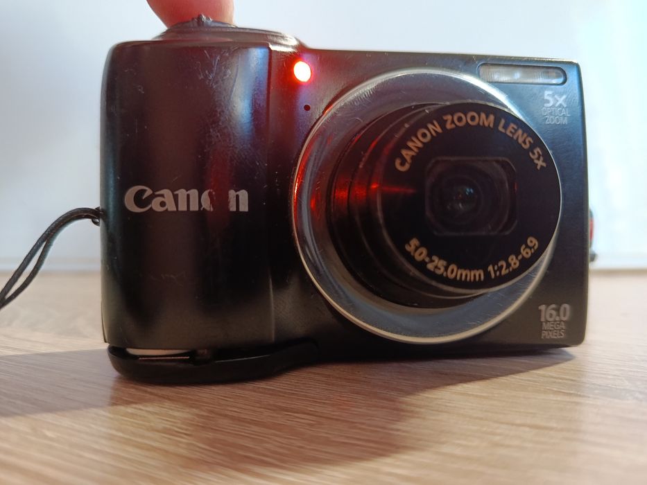 Вінтажний цифровий фотоапарат Canon PowerShot A810 HD